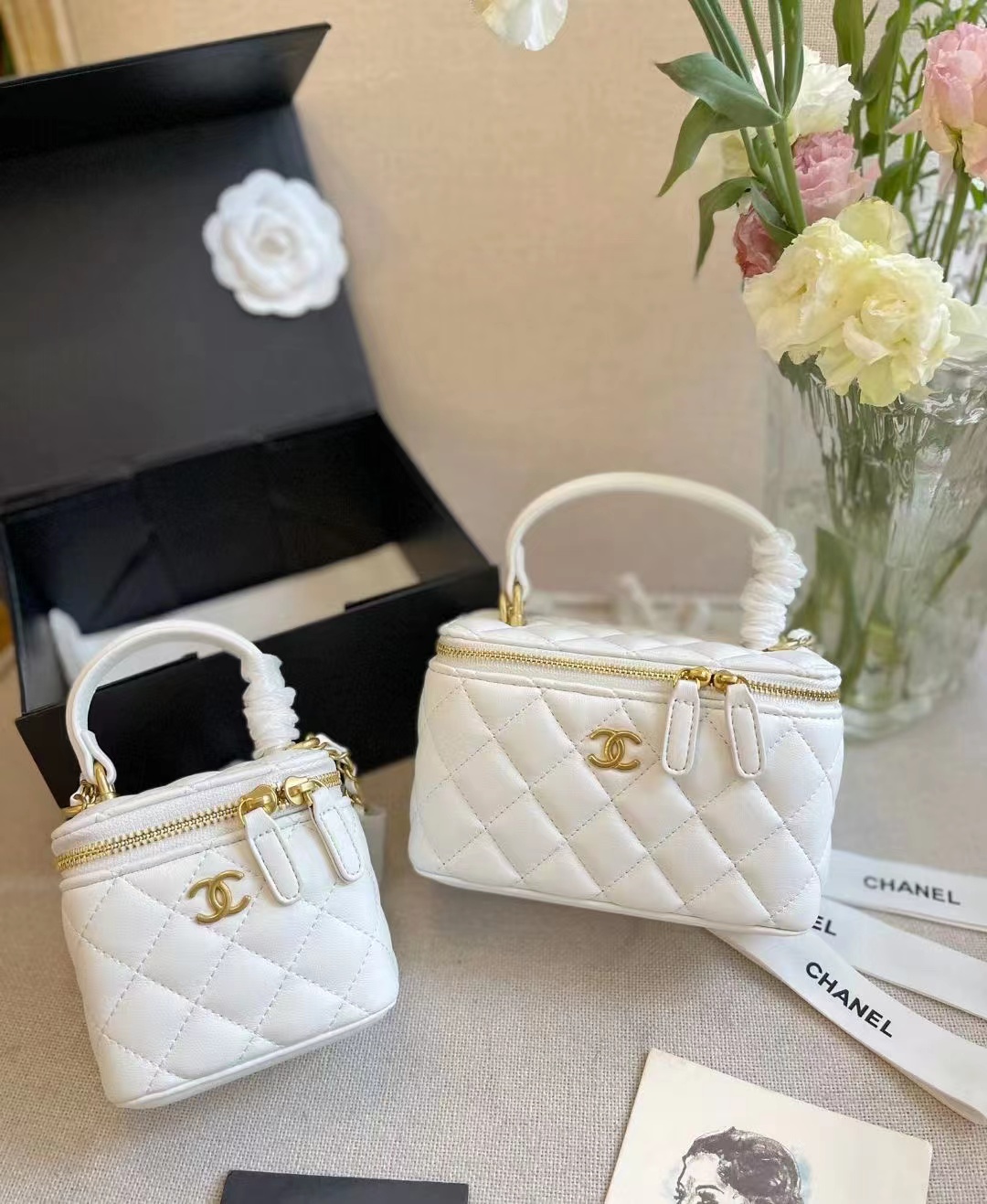 🔥限定30個！売り切れ次第終わり！【CHANEL |公式サイトは正規品】🔥CLASSY雑誌掲載💓松島花さん愛用★新作バニティーバッグ