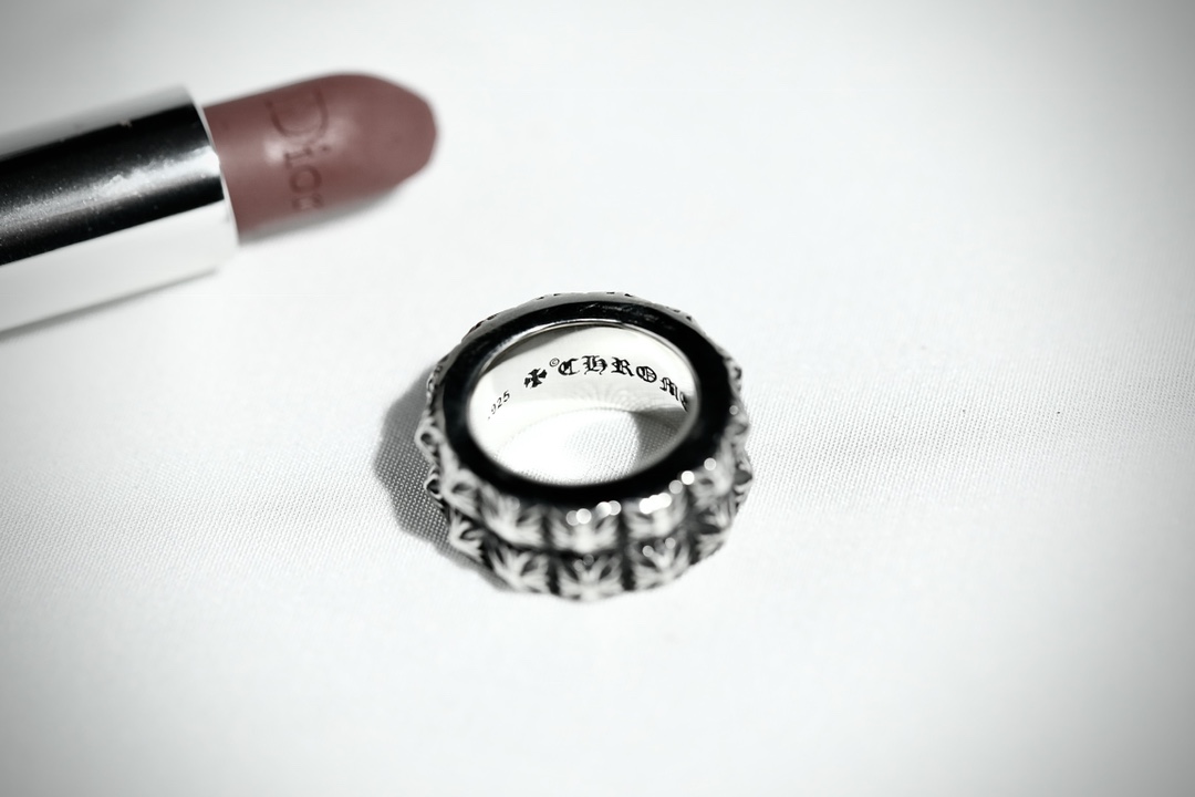 【Chrome Hearts】 男性と女性のためのクロエハートファッションパーソナリティリング