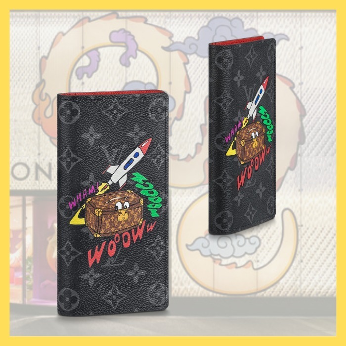 【LOUIS VUITTON】《すぐ届く☆》ルイ・ヴィトン　ポルトフォイユ・ブラザ【財布】【財布】【メンズ 財布】