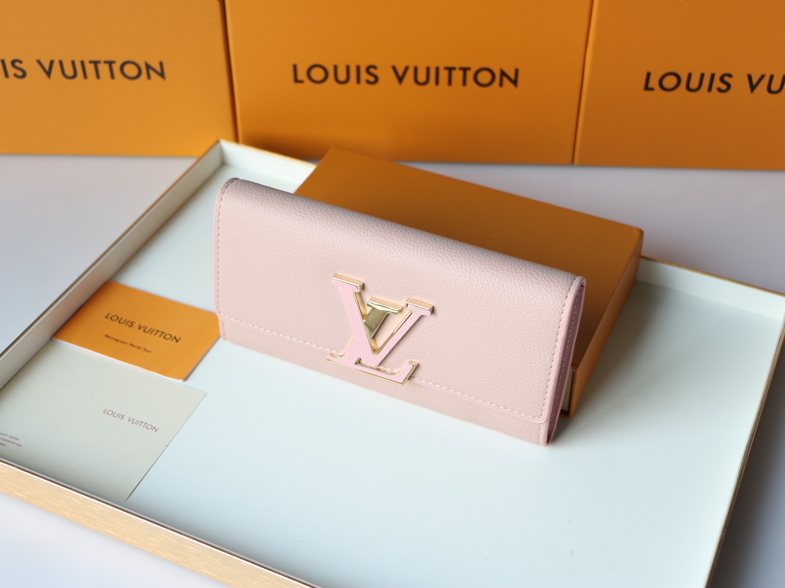 【LOUIS VUITTON】直営店買付 ポルトフォイユカプシーヌ