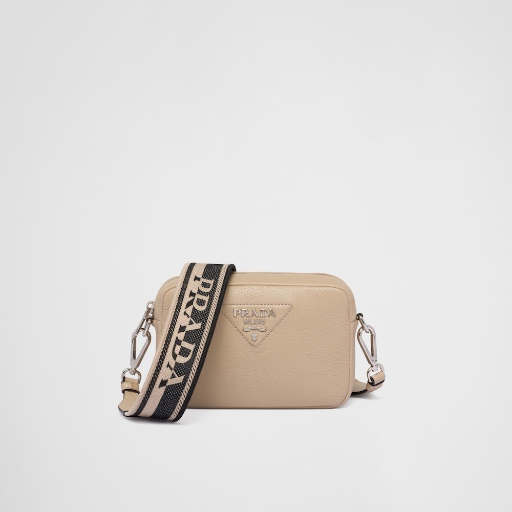 ★PRADA直営店★スモール レザー ショルダーバッグ