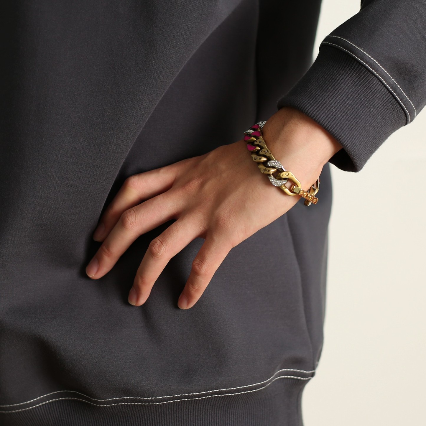 LOUIS VUITTON（ルイヴィトン）チェーンブレスレット