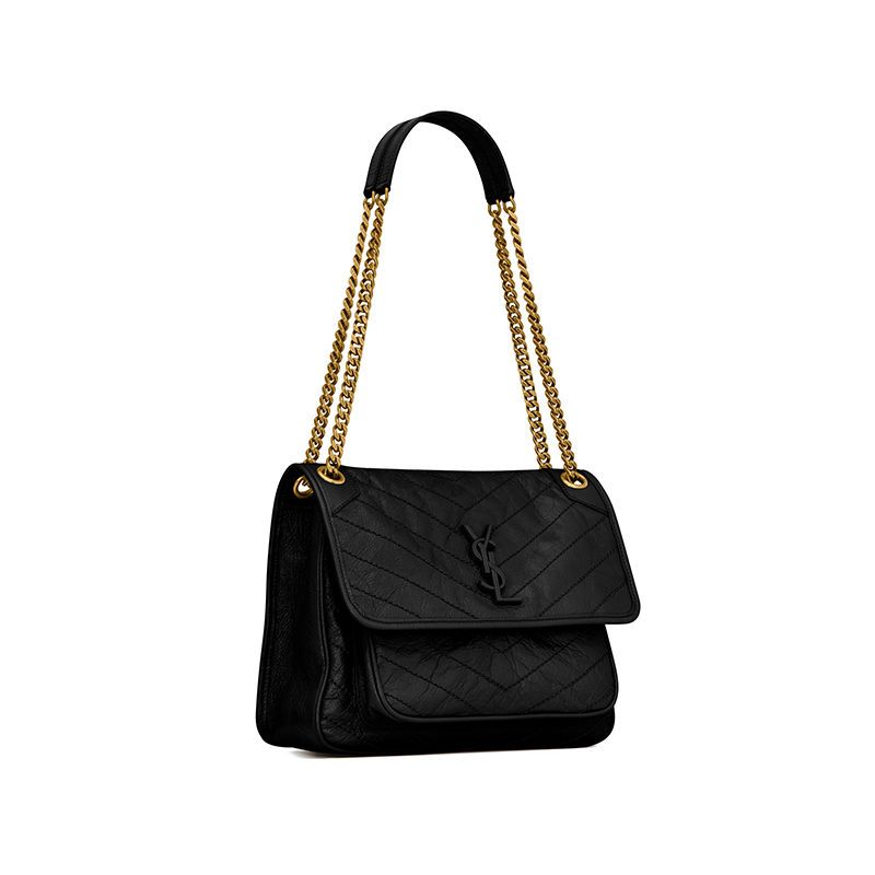 Saint Laurent なし☆モノグラム エンベロープ チェーンウォレット