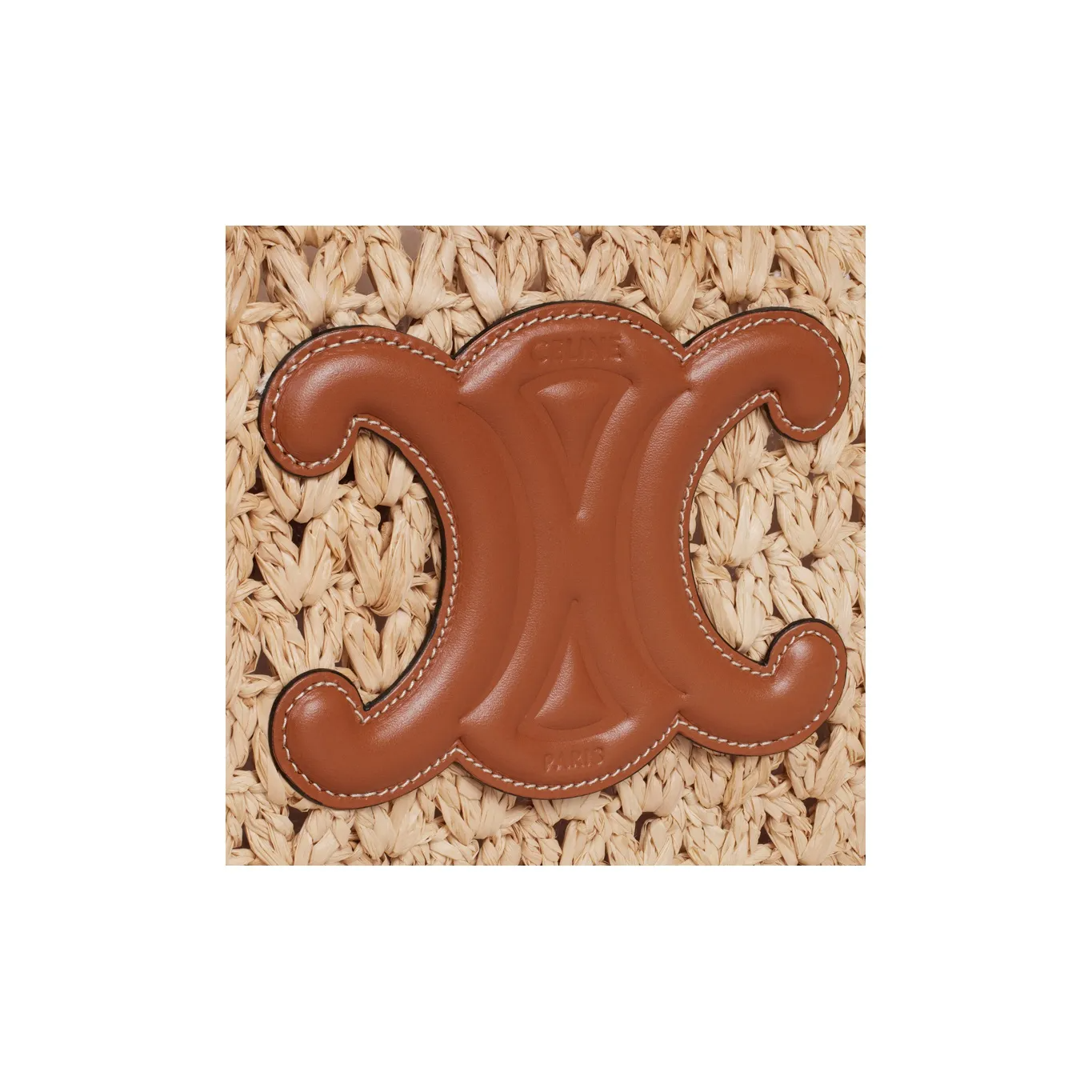 【CELINE旗艦店】セリーヌ わら編みバッグ 33*16CM