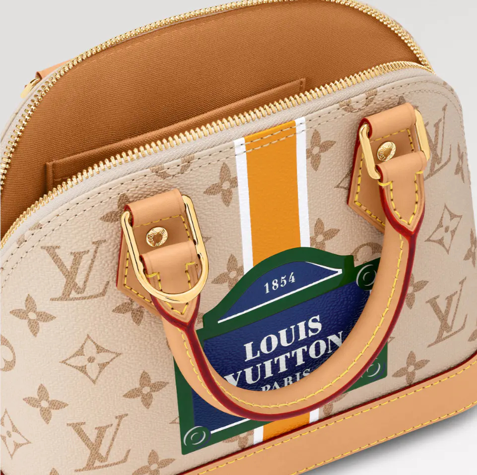国内発送 新作 Louis Vuitton アルマ BB ハンドバック オレンジ M23502