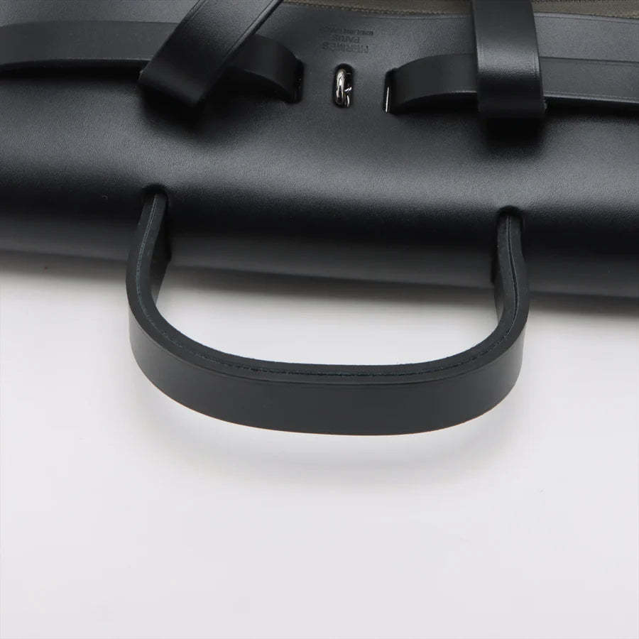 エルメス エールバッグジップPM トワルミリタリー カーキ シルバー金具