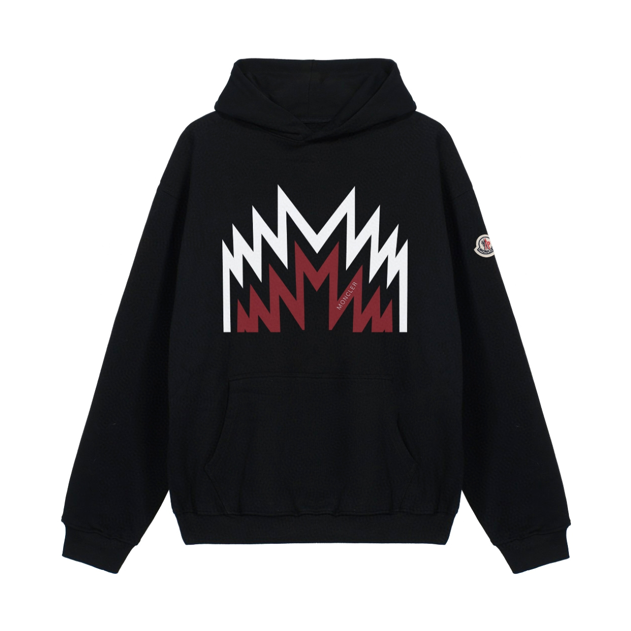 【MONCLER】プリントパーカー