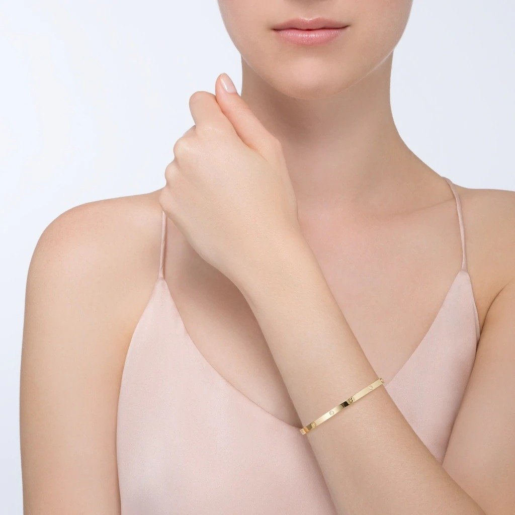 【Cartier】カルティエ LOVE BRACELET, SMALL MODEL, 6 DIAMONDS ブレスレット、SM、ダイヤモンド6個