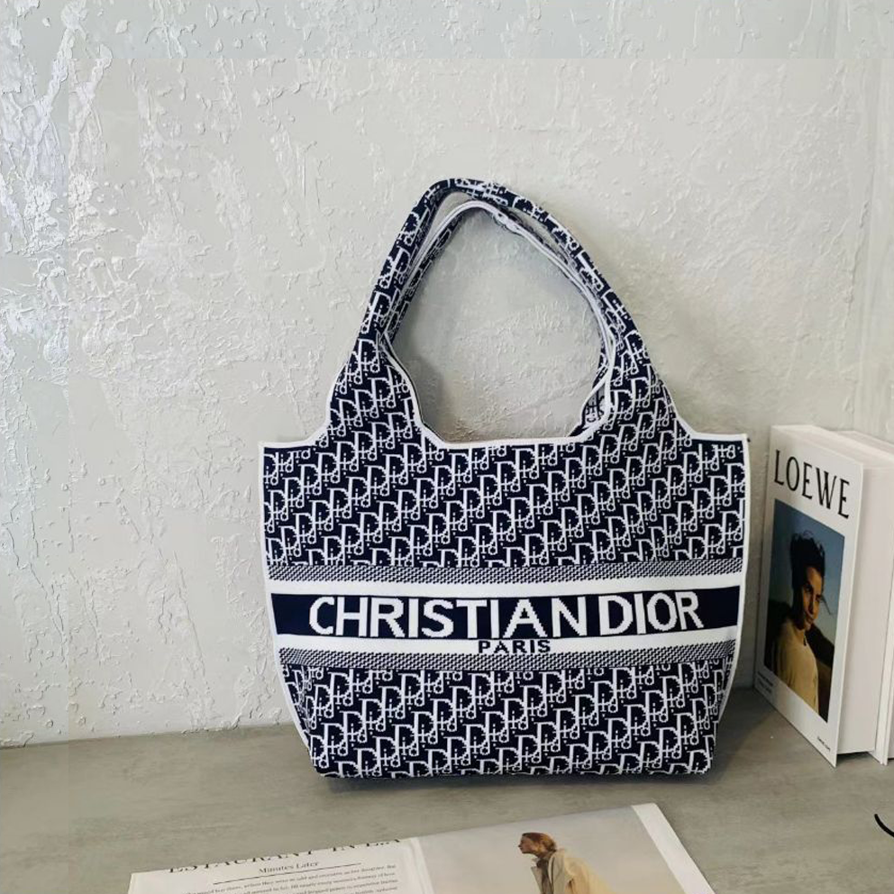 👜Dior 大容量 ショッピングバッグ 高弾性ワイヤー
