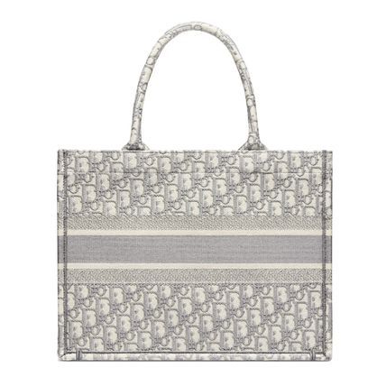 【2024】【Dior】DIOR BOOK TOTE ミディアムバッグディオールオブリーク 36.5*28*17.5CM