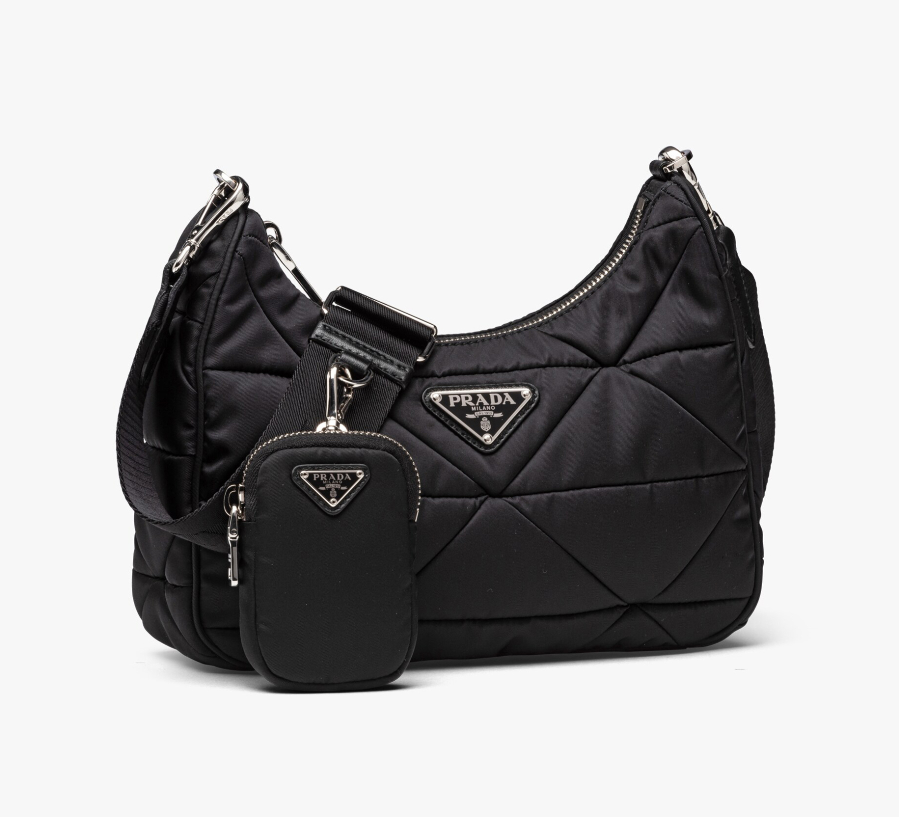 ☆PRADA プラダ パデッドナイロン ショルダーバッグ