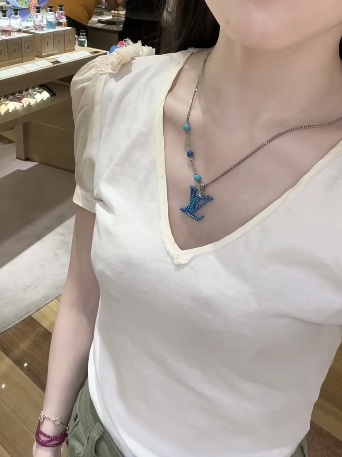 Louis Vuitton（ルイヴィトン）LV x YK LV PUMPKIN ネックレス M01093