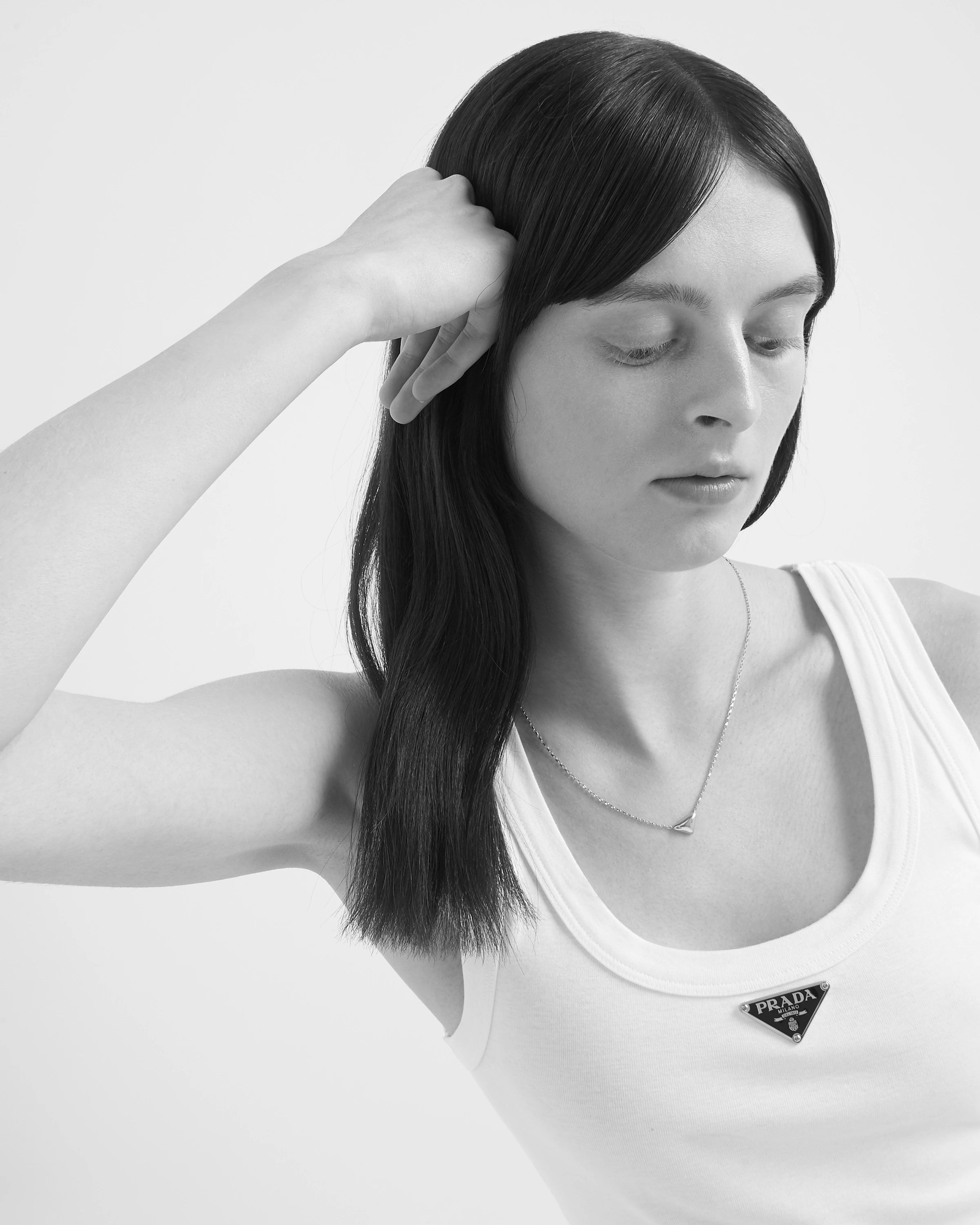 ミニトライアングルペンダント付 Eternal Gold ピンクゴールド ネックレス