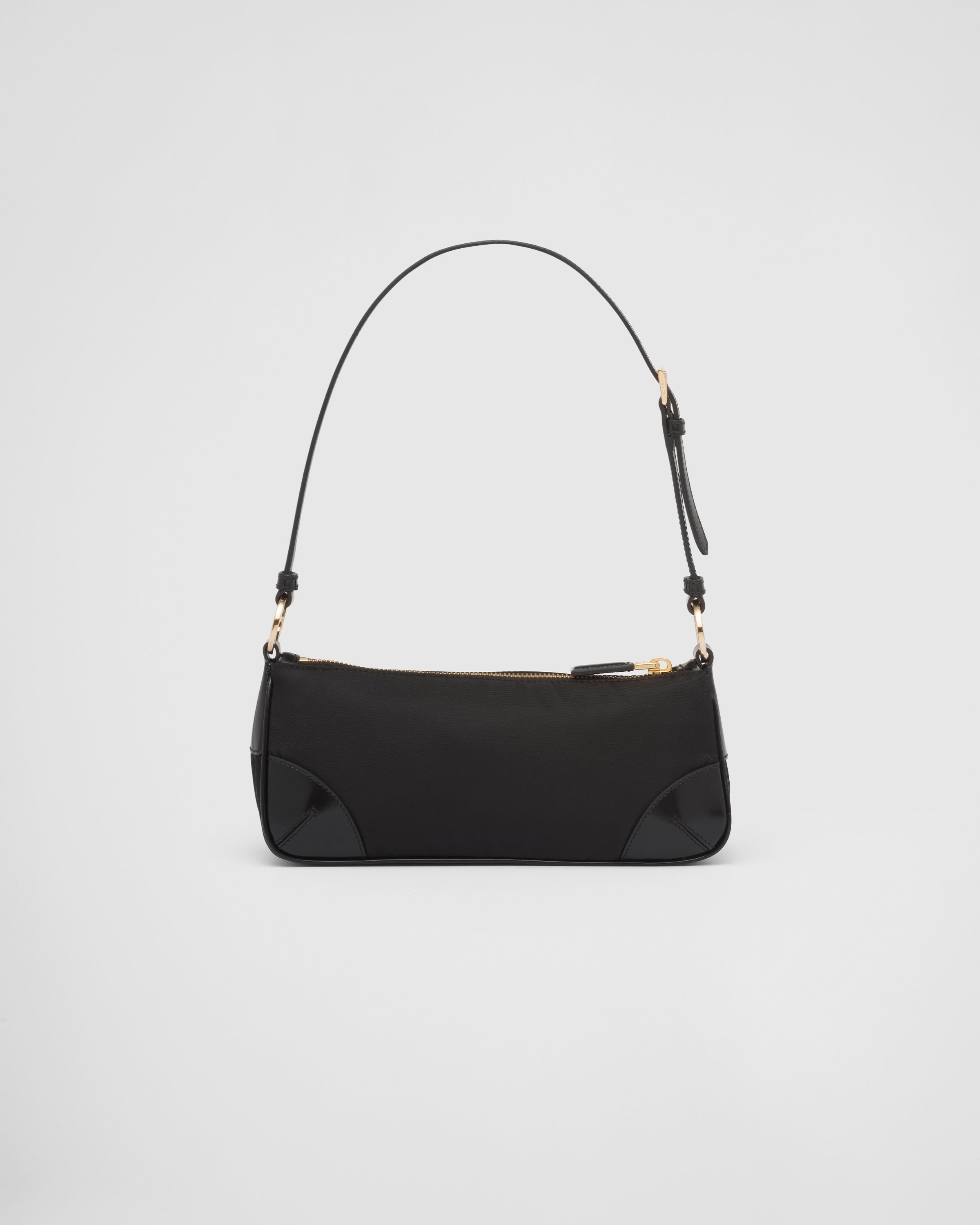 Re-Edition 2002 Re-Nylon xブラッシュドレザー ショルダーバッグ