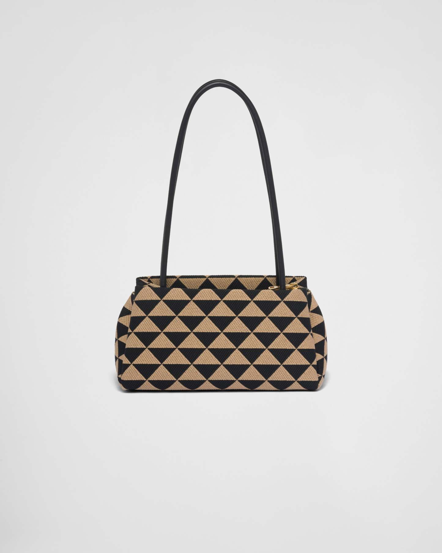 プラダ シンボル エンブロイダリーファブリック スモールバッグ