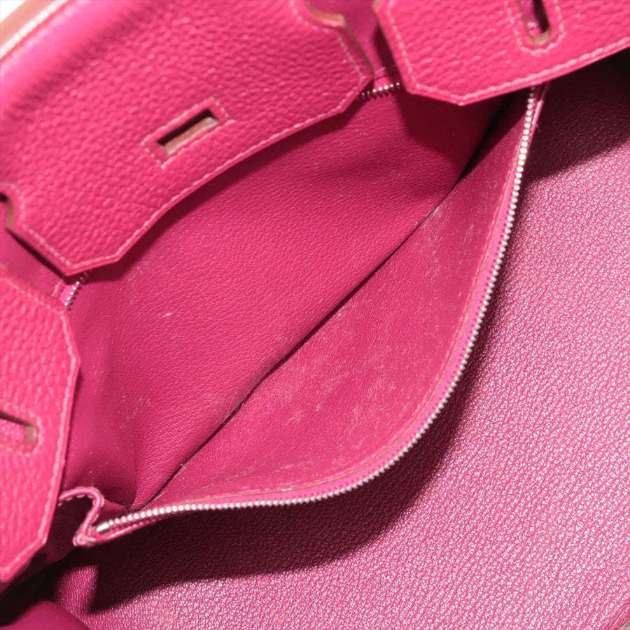 エルメス バーキン30 トゴ ルビー シルバー金具