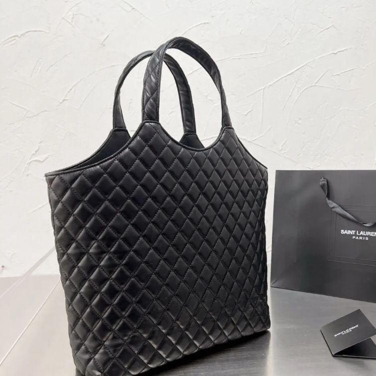 🔥50%OFF🔥ysl新しい黒のショッピングバッグ爆発的なトートバッグ【送料無料】