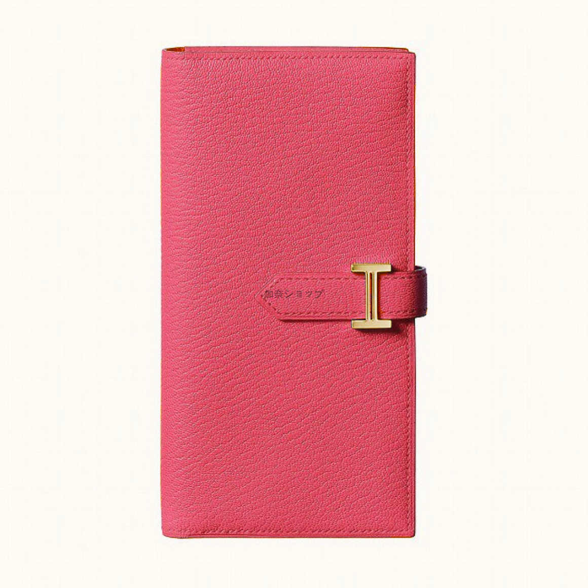 関税込 希少 HERMES エルメス べアンロング x 長財布