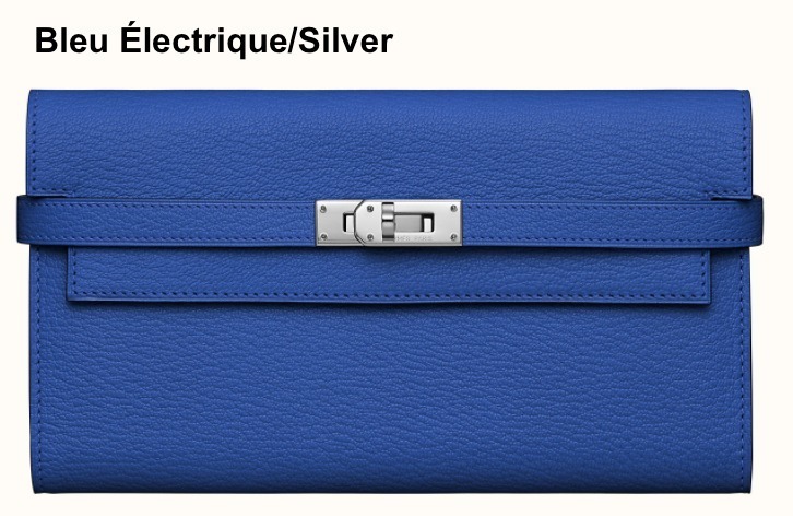 大人の贅沢 ◆HERMES直営店◆グレージュ&ブラック☆長財布 KELLY