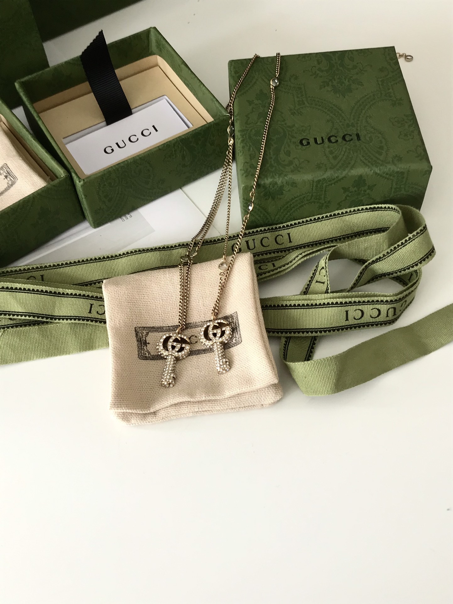 GUCCI キー ネックレス