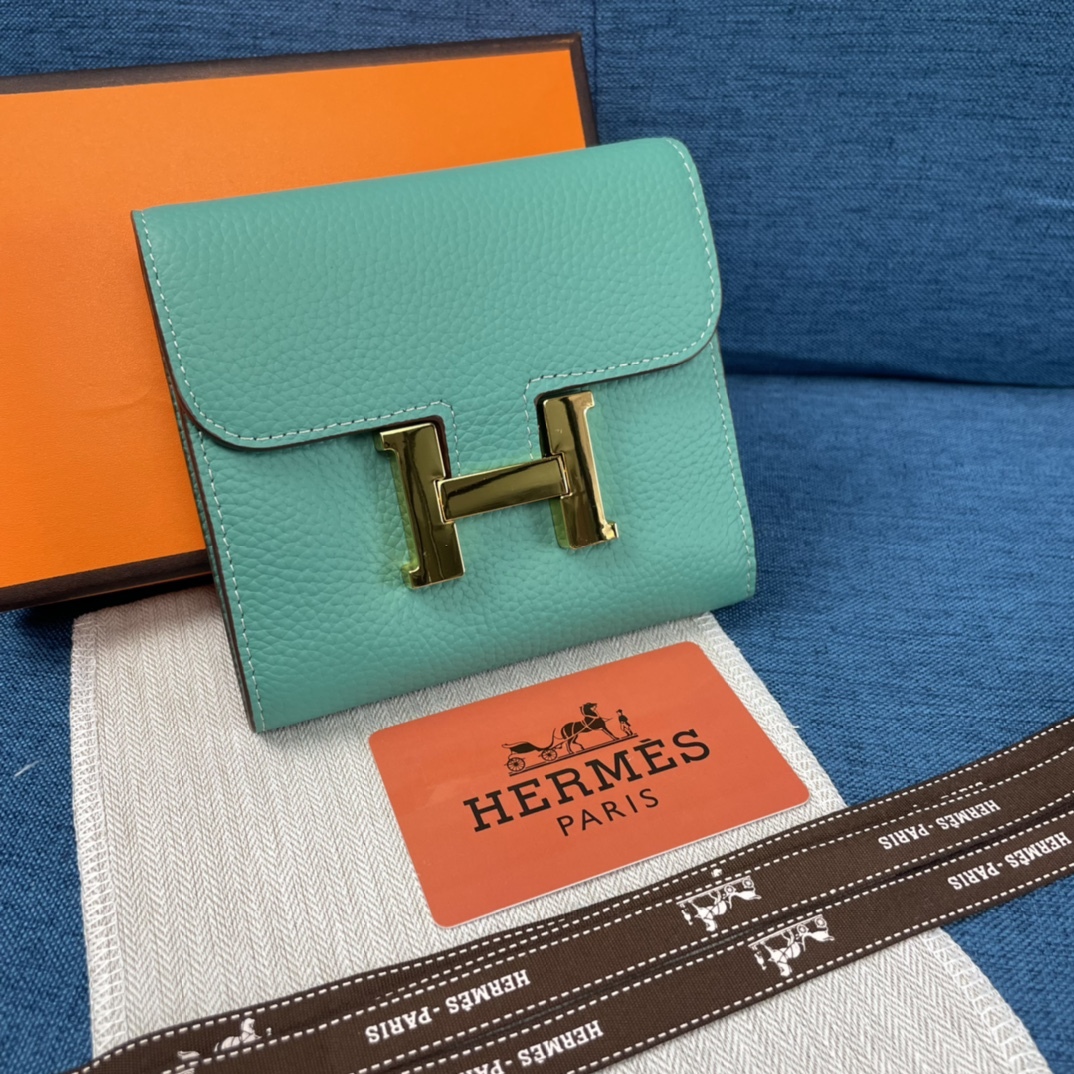 Hermes・レザー コンチネンタルウォレット 財布 折財布