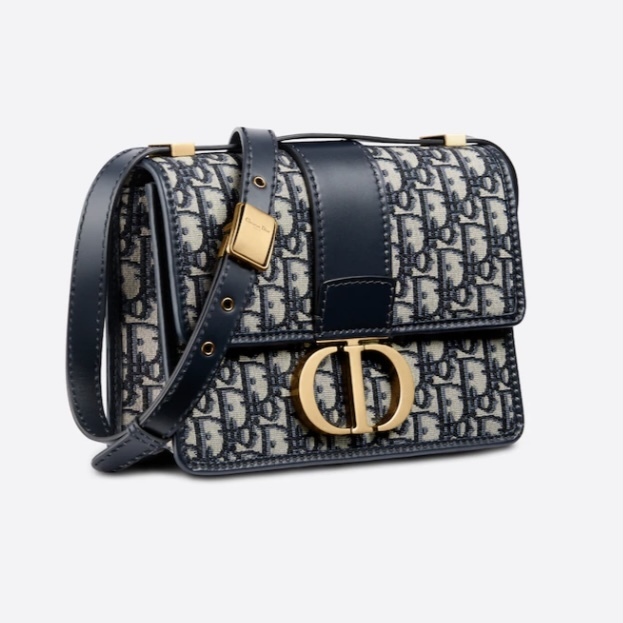 【DIOR】ショルダー バッグ 30モンテーニュ オブリーク CD ロゴ 女