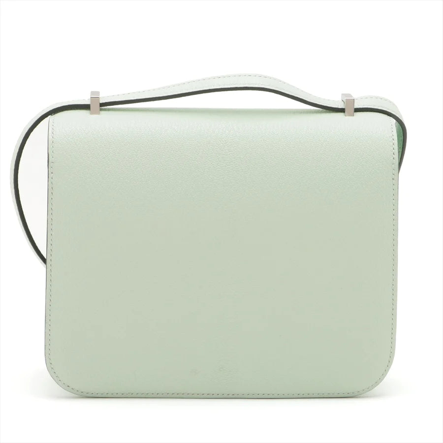 エルメス コンスタンス3 ミニ18 ミロワール シェブルミゾル ヴェールフィズ シルバー金具