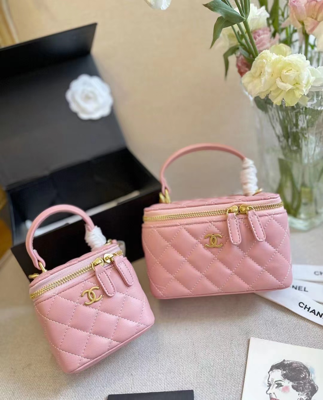 🔥限定30個！売り切れ次第終わり！【CHANEL |公式サイトは正規品】🔥CLASSY雑誌掲載💓松島花さん愛用★新作バニティーバッグ