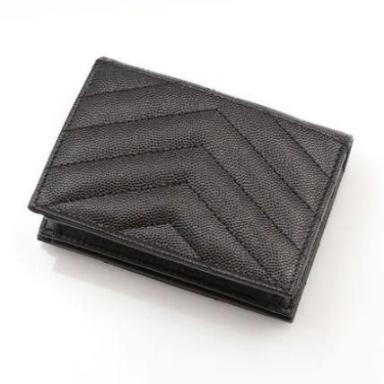 【Saint Laurent】LOU マテラッセ二つ折り財布 ブラック