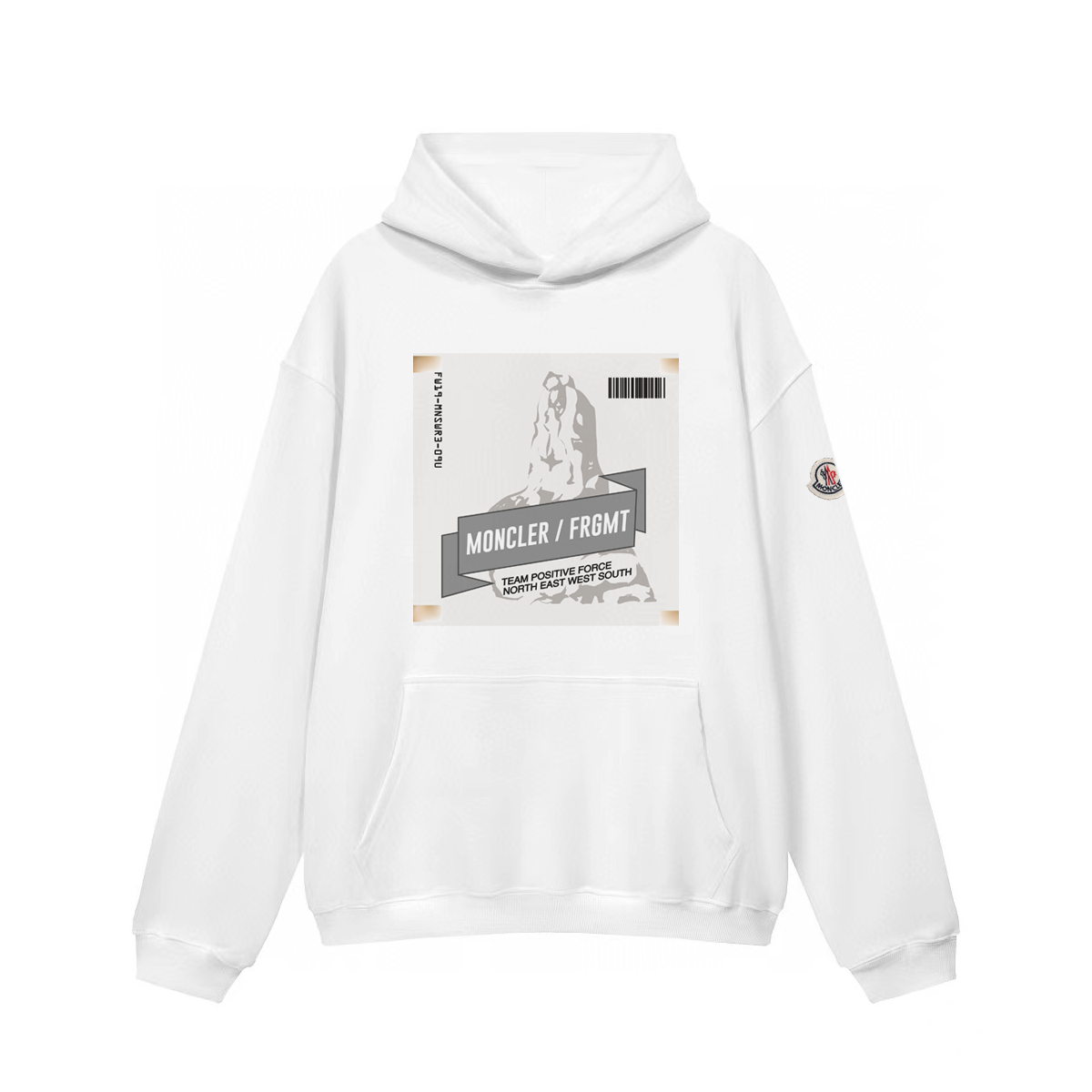 【MONCLER】プリントパーカー