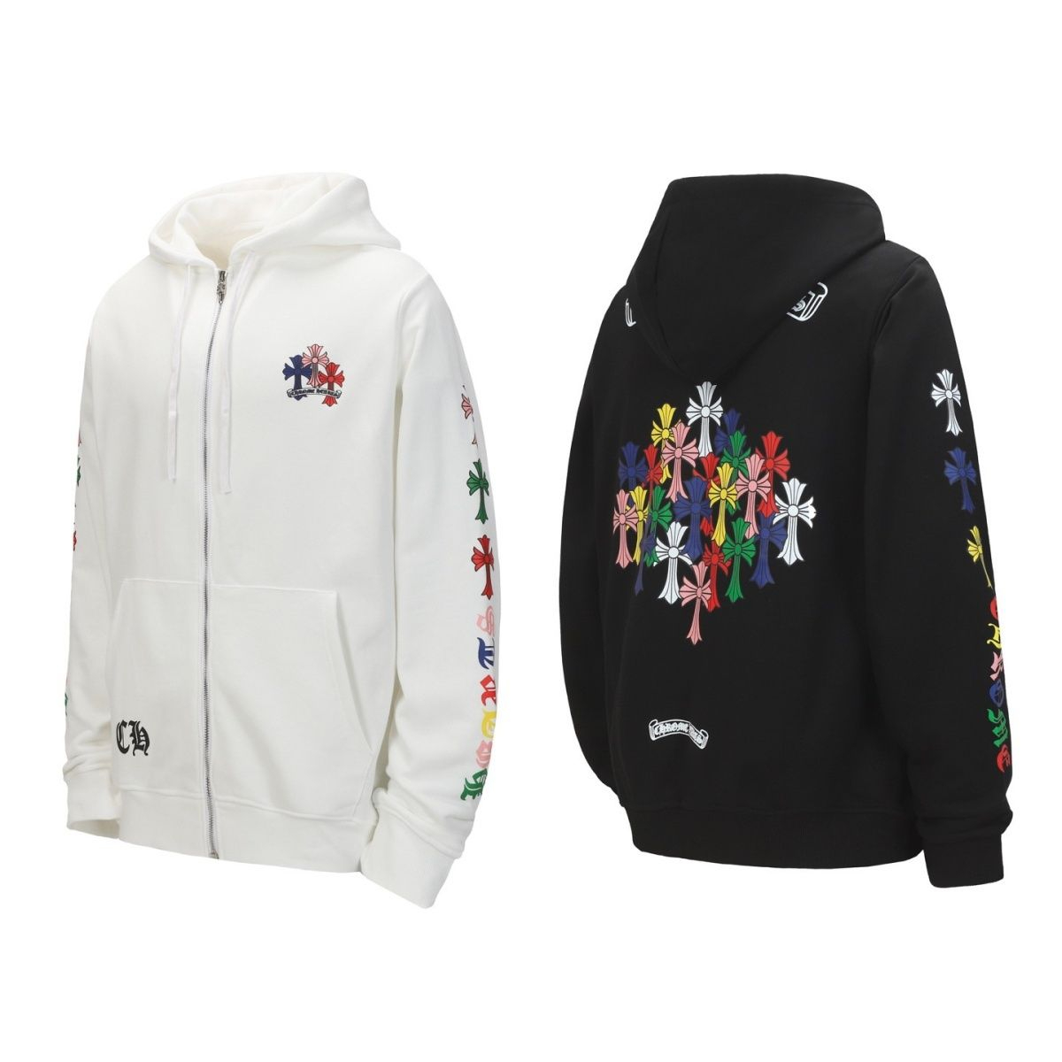 【CHROME HEARTS】ジップアップパーカー