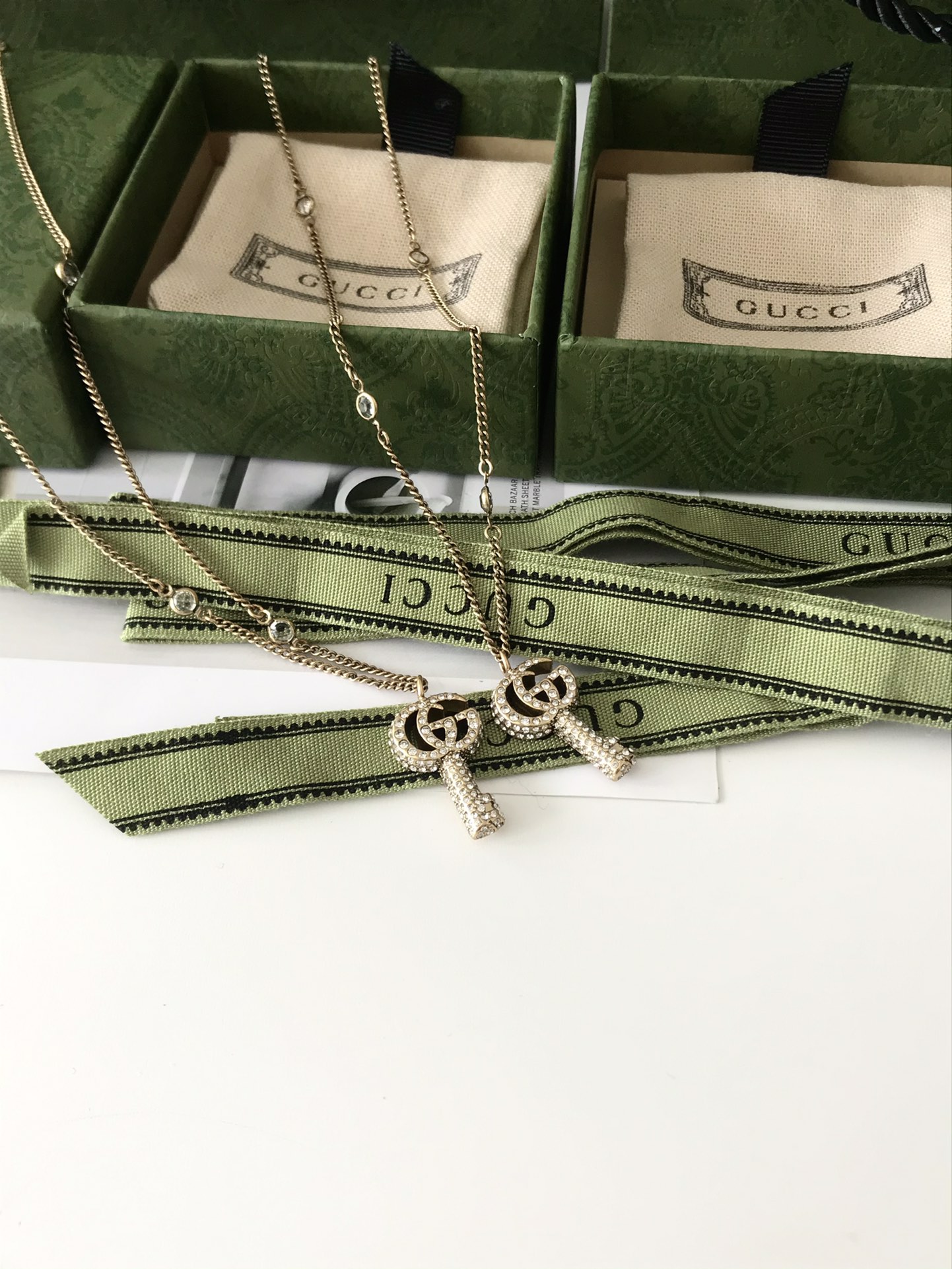 GUCCI キー ネックレス