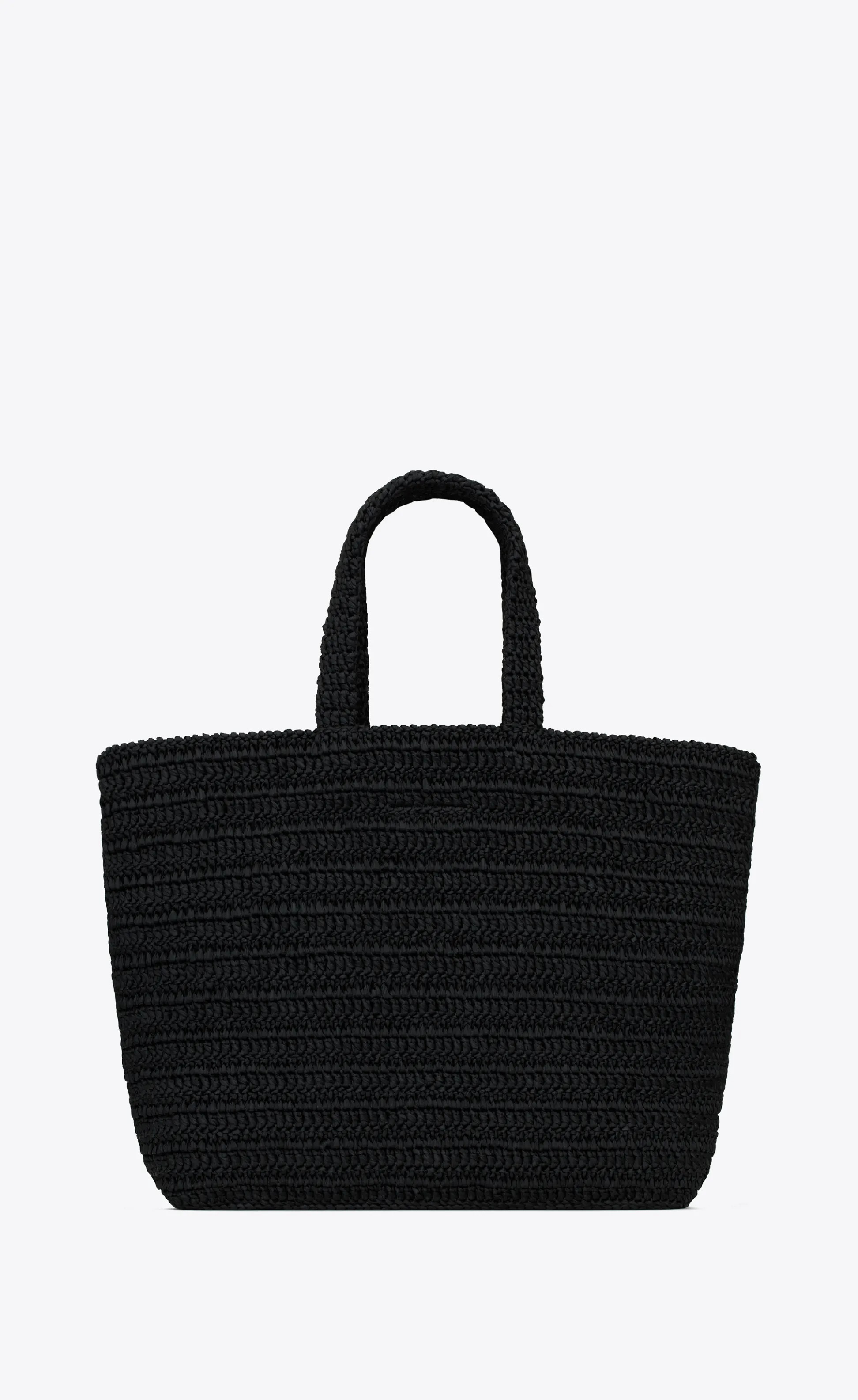 📣これからの季節に欠かせないのが軽やかに持てるラフィアのバッグ。🔥VERY雑誌掲載！夏感あふれる新作バッグが登場！——サンローランソフト トートバッグリヴ・ゴーシュ（ラフィア）