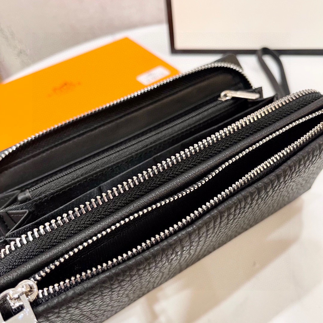 Hermes・レザー コンチネンタルウォレット 財布 折財布