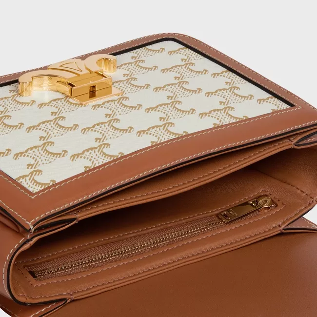 ティーン トリオンフキャンバス トリオンフバッグ / キャンバス &AMP; カーフスキン