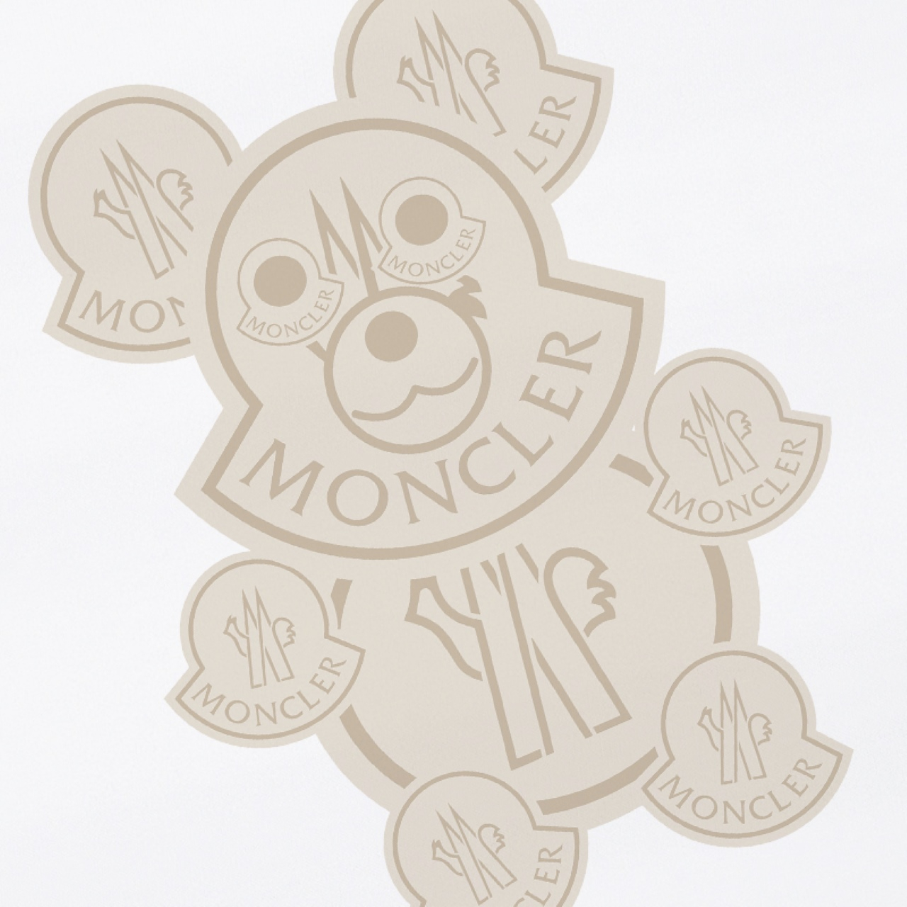 【MONCLER】プリントパーカー