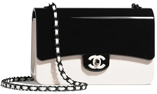 🔥今年のホットトピック! 😍中条あやみが愛用する限定版シャネル2021ミニ黒白アクリルバッグは日本で発売、めったにない購入チャンス！💓