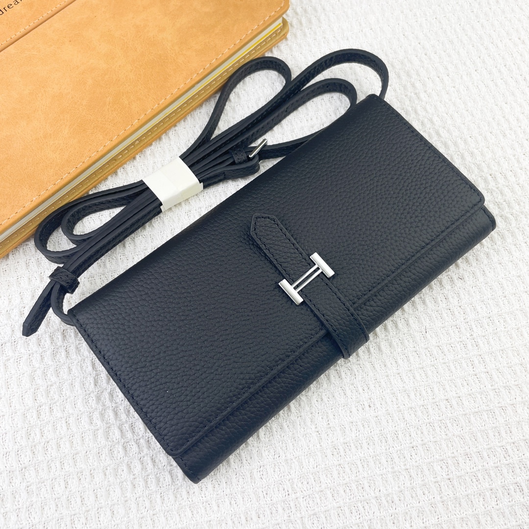 Hermes・レザー コンチネンタルウォレット 財布 折財布