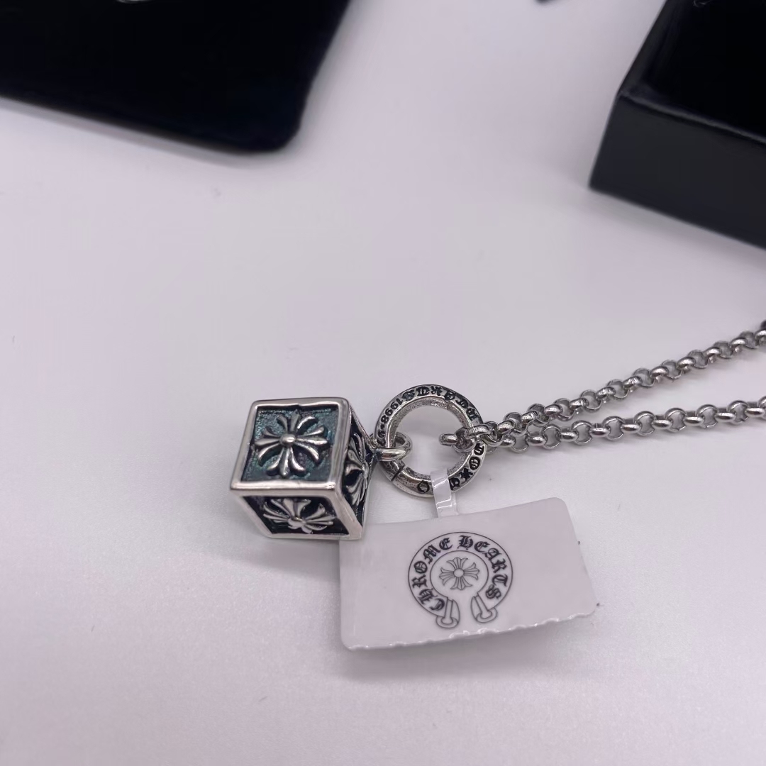 【Chrome Hearts 】クロムハーツ  ダイスペンダント ネックレス