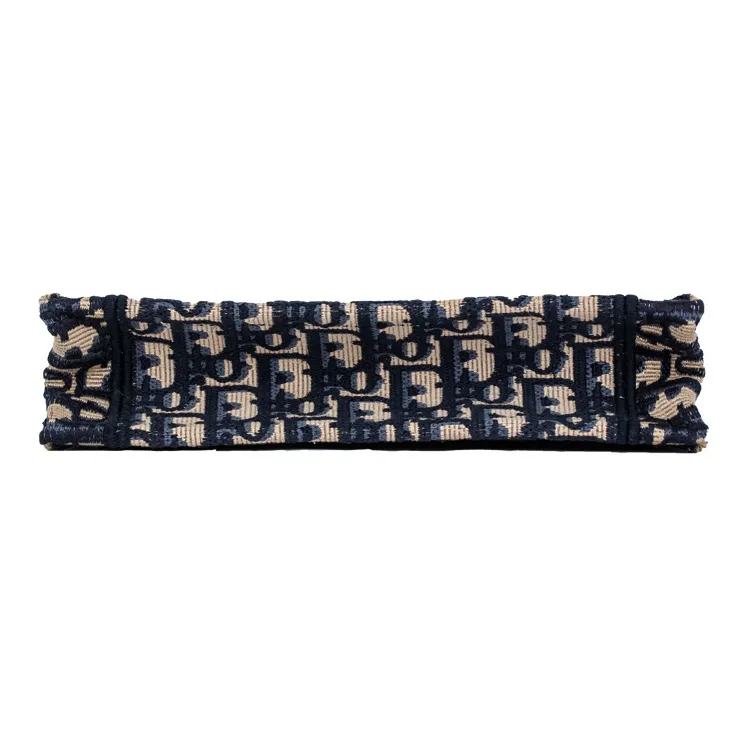 【DIOR】 ディオール オブリーク 刺繍 ブックトートミニバッグ 22.5*15CM