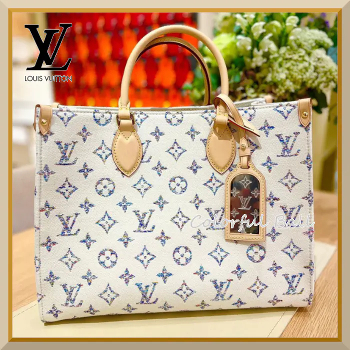 【エレガント】Louis Vuitton　オンザゴー　MM　トートバッグ M24708