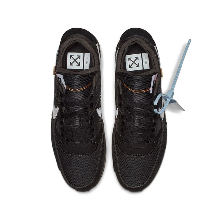 ナイキ オフ-ホワイト×エア マックス 90 "ブラック" メンズ レディース スニーカー【限定完売モデル】