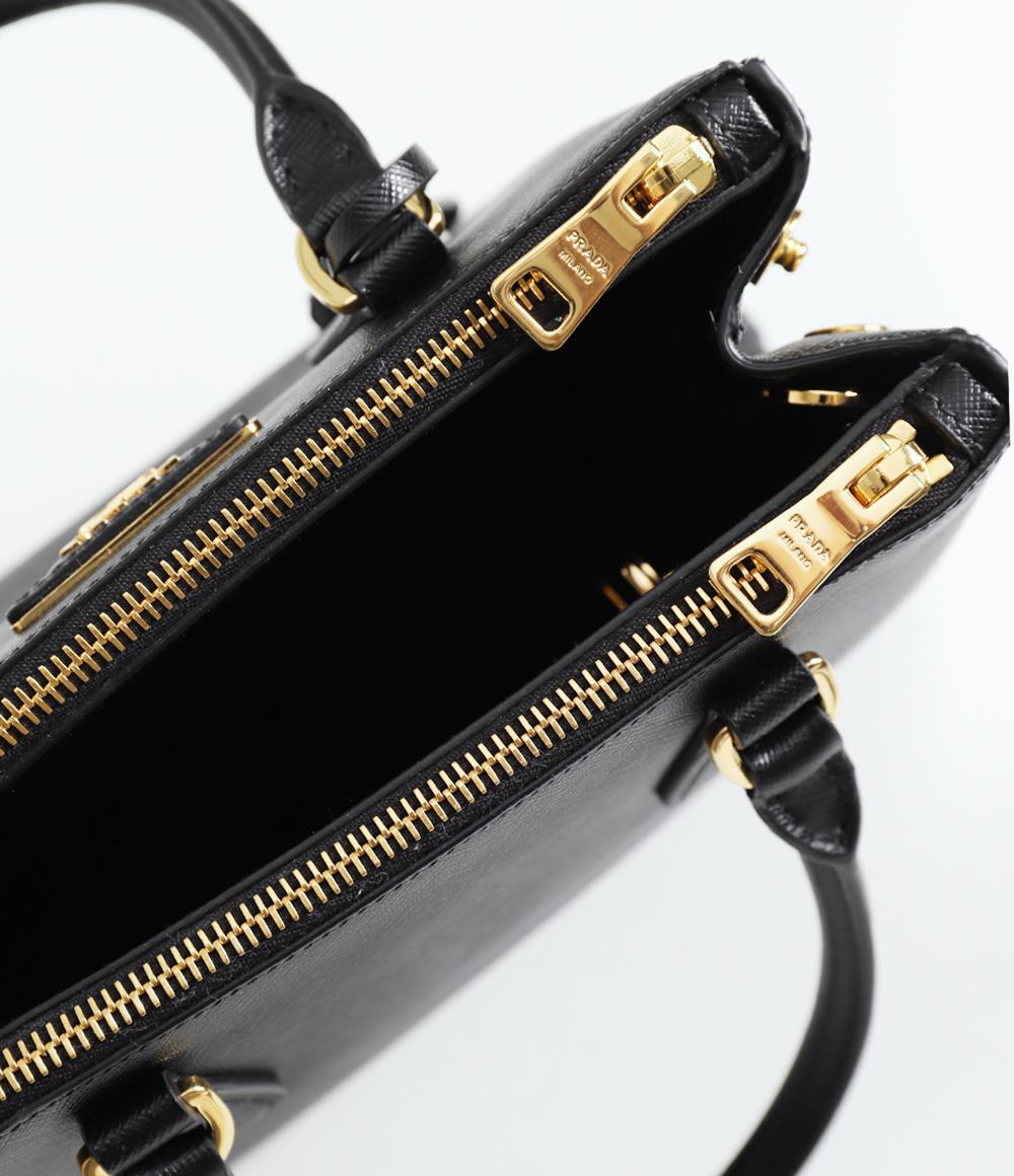 PRADA ガレリア サフィアーノレザー スモールバッグ