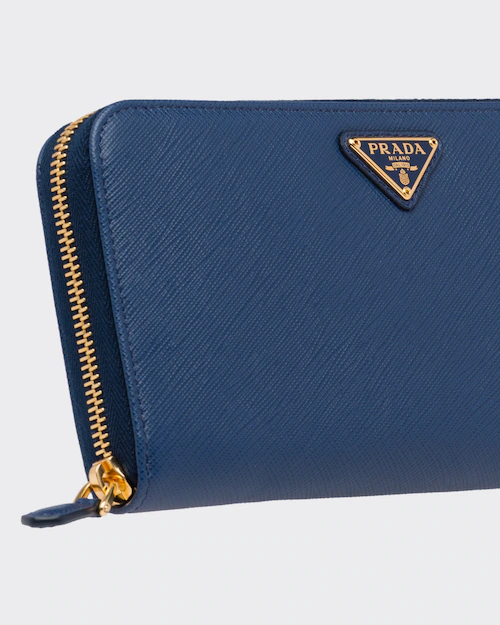 サフィアーノトライアングル ジップアラウンド長財布