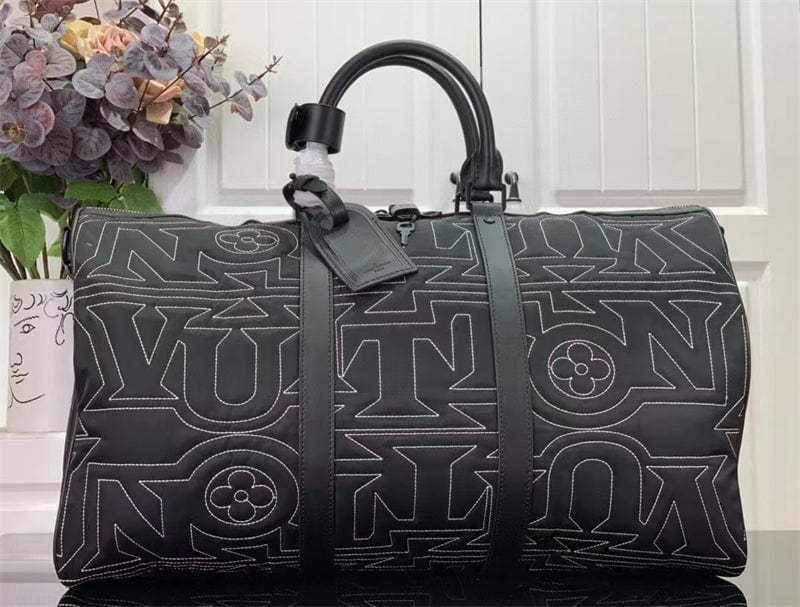 Louis Vuitton キーポル・バンドリエール 50 ブラック M21428