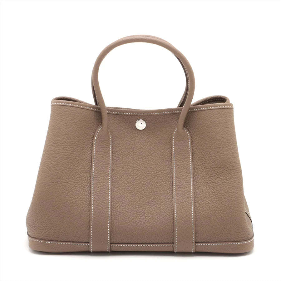 エルメス ガーデンパーティTPM カントリー エトゥープ シルバー金具