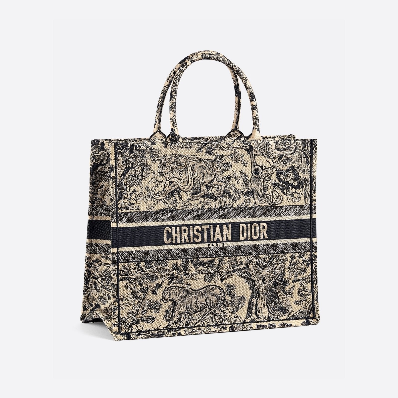 【DIOR】入手困難！セレブ芸能人御用達?ロゴ アニマル 刺繍 バッグ トート 選べる4色