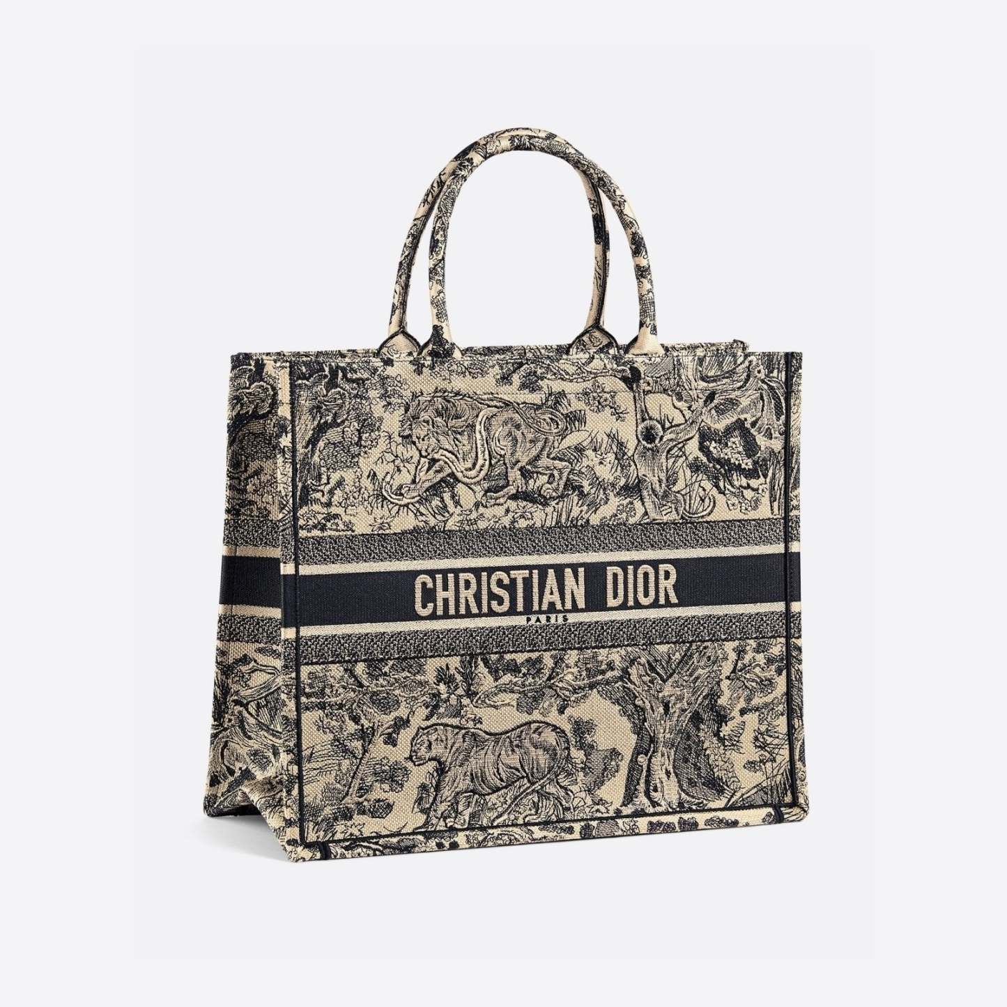 【DIOR】入手困難！セレブ芸能人御用達?ロゴ アニマル 刺繍 バッグ トート 選べる4色