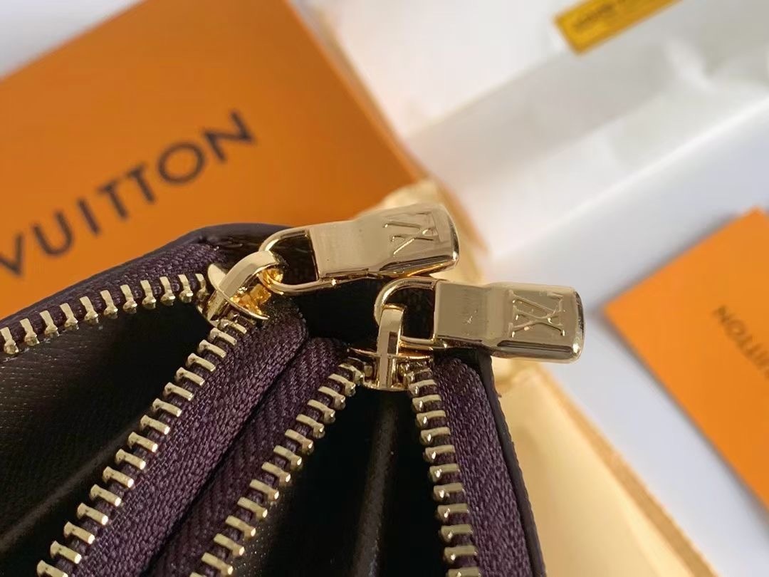 LOUIS VUITTON（ルイヴィトン）二重ファスナー 財布 19x10x4CM