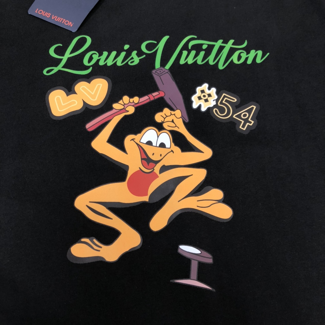 【LOUIS VUITTON】ルイヴィトン 半袖Tシャツ 男女兼用、ご好評に付き再入荷！